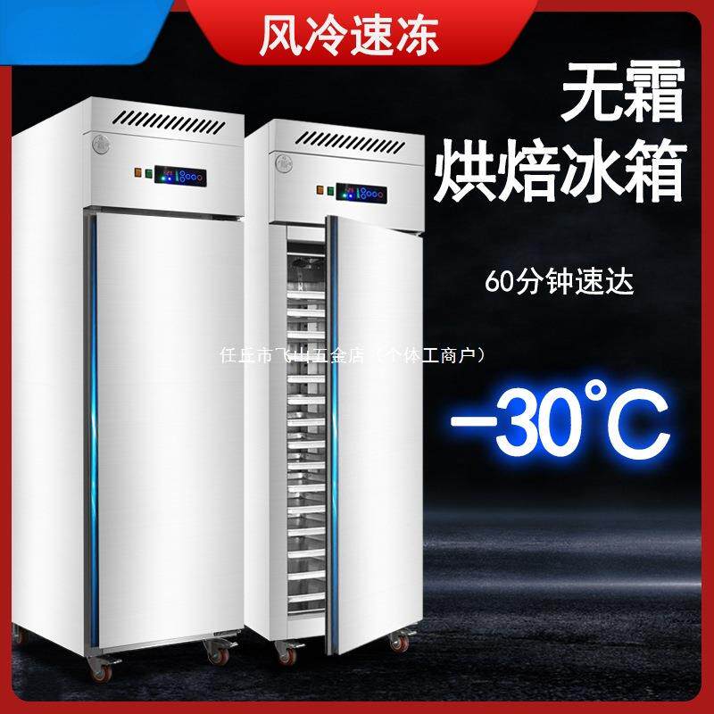冰箱商用冷藏冷冻四门大容量蛋糕风冷冰柜插盘急冻立式冷柜速冻机