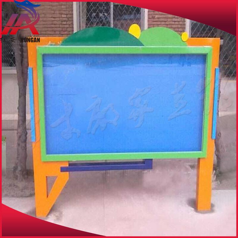 户外不锈钢宣传栏学校宣传栏幼儿园橱窗烤漆公告栏阅报栏信息栏制
