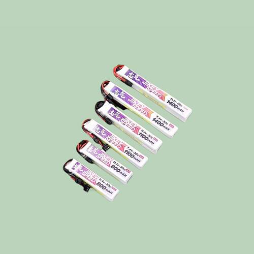 志气锂电池11.1V水弹电池7.4V高放3S发射器300-1400mah聚合物XT30
