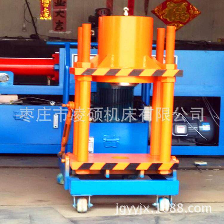 制做可调节150T立轴拆装机配备拉臂套工装模具