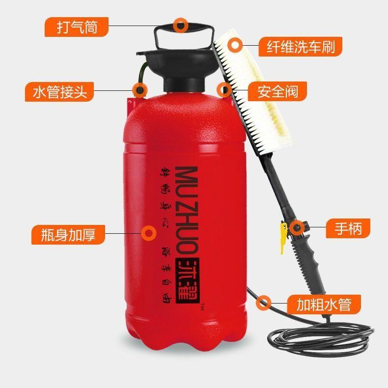 家用车机汽车洗洗车水高便携式洗车器压手动自XSF助刷工车具工厂