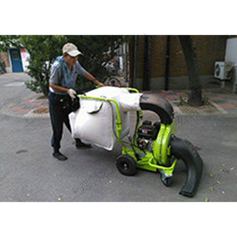 燃油式枯叶吸树叶机直走式公园树叶清扫机高尔夫球场草坪吸叶车