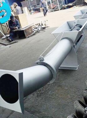 不锈钢螺旋输送机厂家螺旋输送机兰江WLS无轴螺旋输送机型号