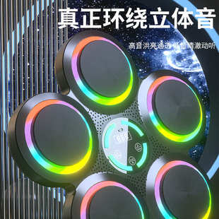 智能音乐拳击机墙靶家用儿童成人打拳挂墙电子反应靶健身训练器材