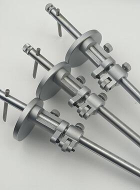 0-200/300/400/500mm木工划线器大头划线器不锈钢圆板划线带微调