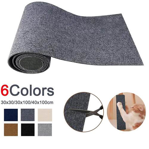 Cat Scratching Mat Sofa Protection Self-adhesive Carpet Cats