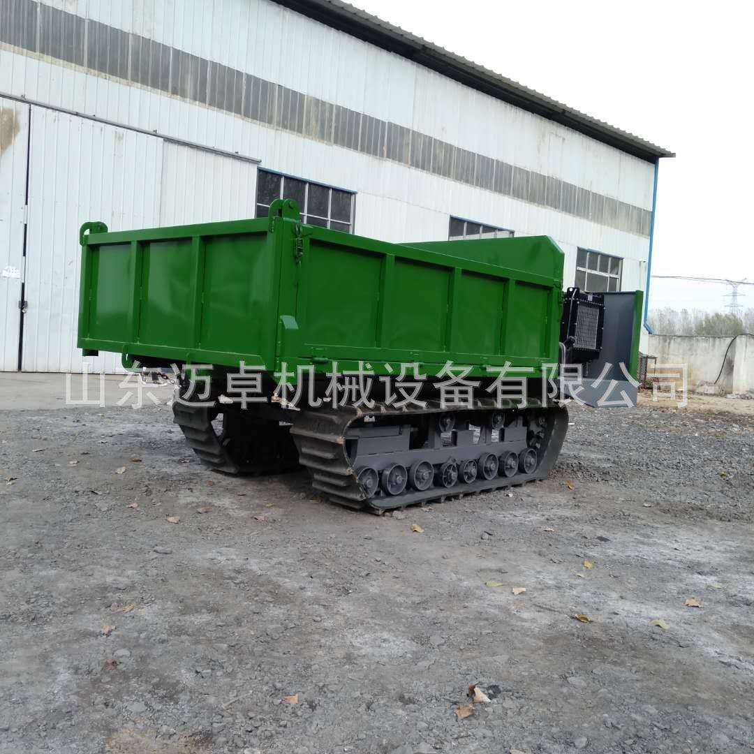 水利工程履带自卸车,支持小型农用履带运输车 履带搬运车