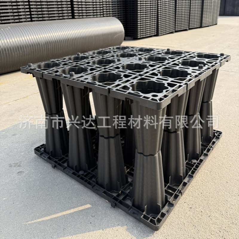 定制不同尺寸海绵城市雨水收集塑料模块市政绿化pp蓄水模块