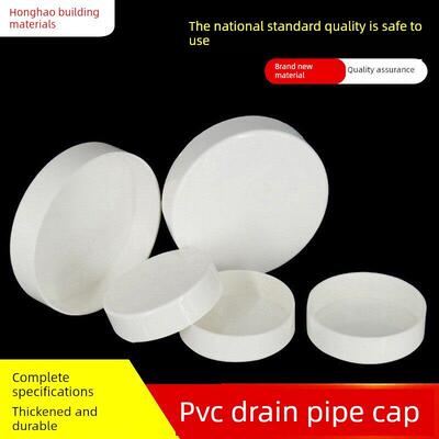 PVC排水管帽保护盖管帽防尘盖 闷头管内插堵头排水管保护盖子配件