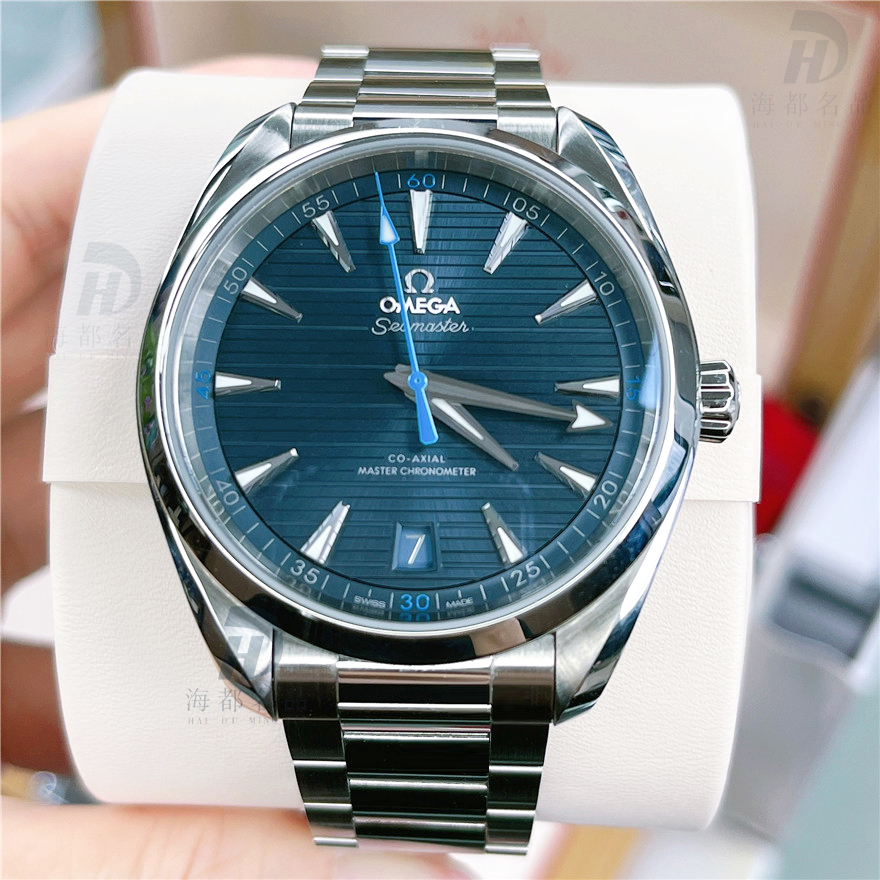 全套98新欧米茄公价5.08万海马150米系列全自动机械男士手表41mm