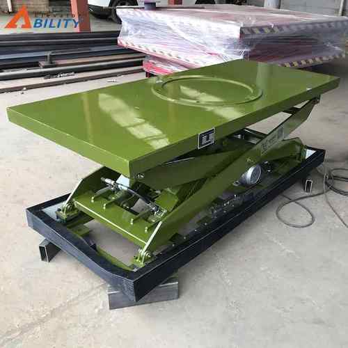 厂房运货液态固定式升降机电动固定剪叉式升降高空作业平台