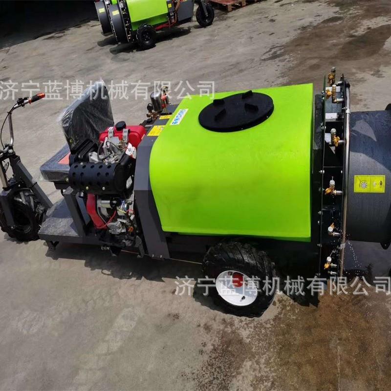 三轮座驾打机柴油大马力葡萄架大棚果树打机物业消杀应急设备