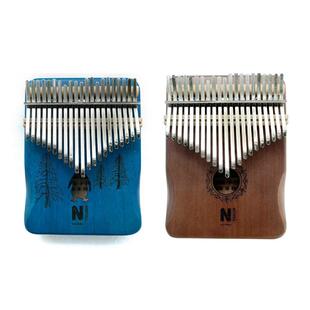 便1携拇指琴初学者林巴kal卡iTAGmba7/21音底部开孔手指钢琴琴现