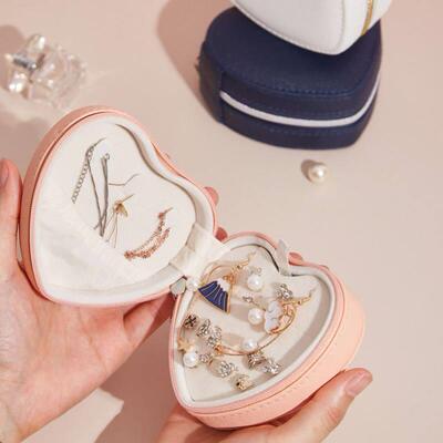High grade heart-shaped jewelry box jewelry storage box