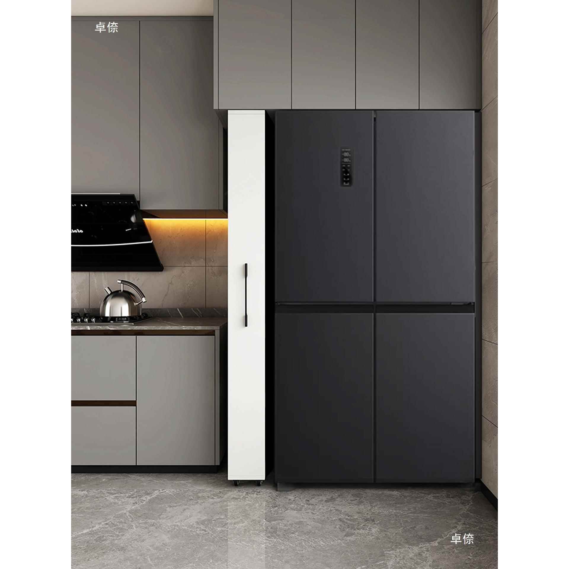 5缝m极窄夹缝柜抽拉推车15ccm缝隙拉滑轮推夹收t$*&lofg纳柜厨房