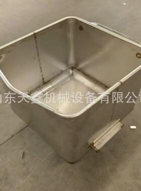 安徽滁州食品厂304不锈钢料车食品厂200升车间物料周转车
