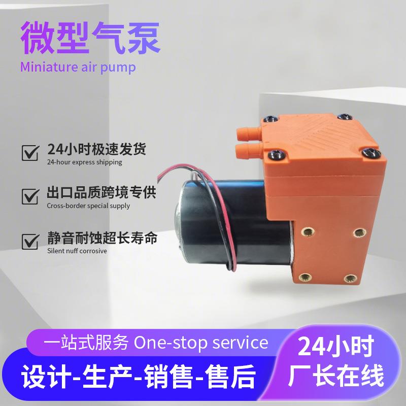 美容用吸黑头加湿器真空包装仪12V静音微型真空泵微型气泵