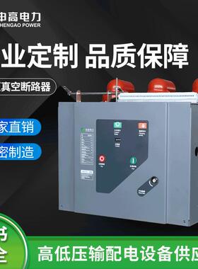 10KV固定式柜内开关ZN63-12（630A）户内VS1高压手车式真空断路器