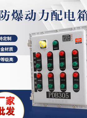 电源控制开关PDB305防爆配电箱防爆按钮箱仪表检修照明动力接线柜