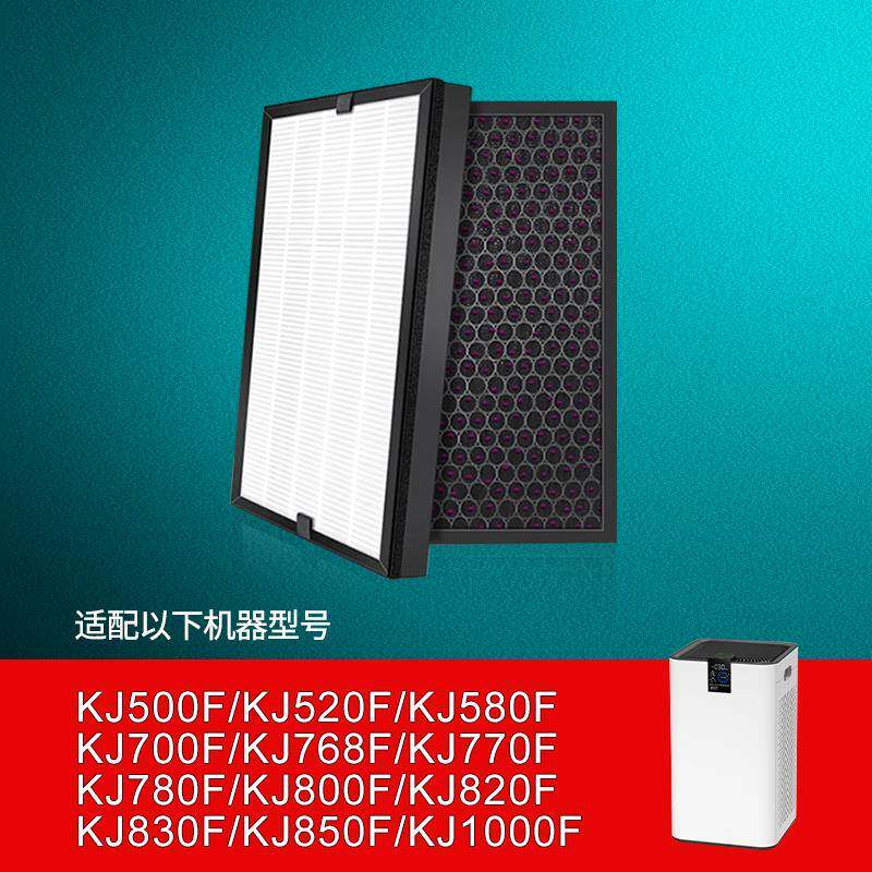 适配IAM空气净化器滤芯M8/M7/M6/KJ500F/580/800F/770/850过滤网