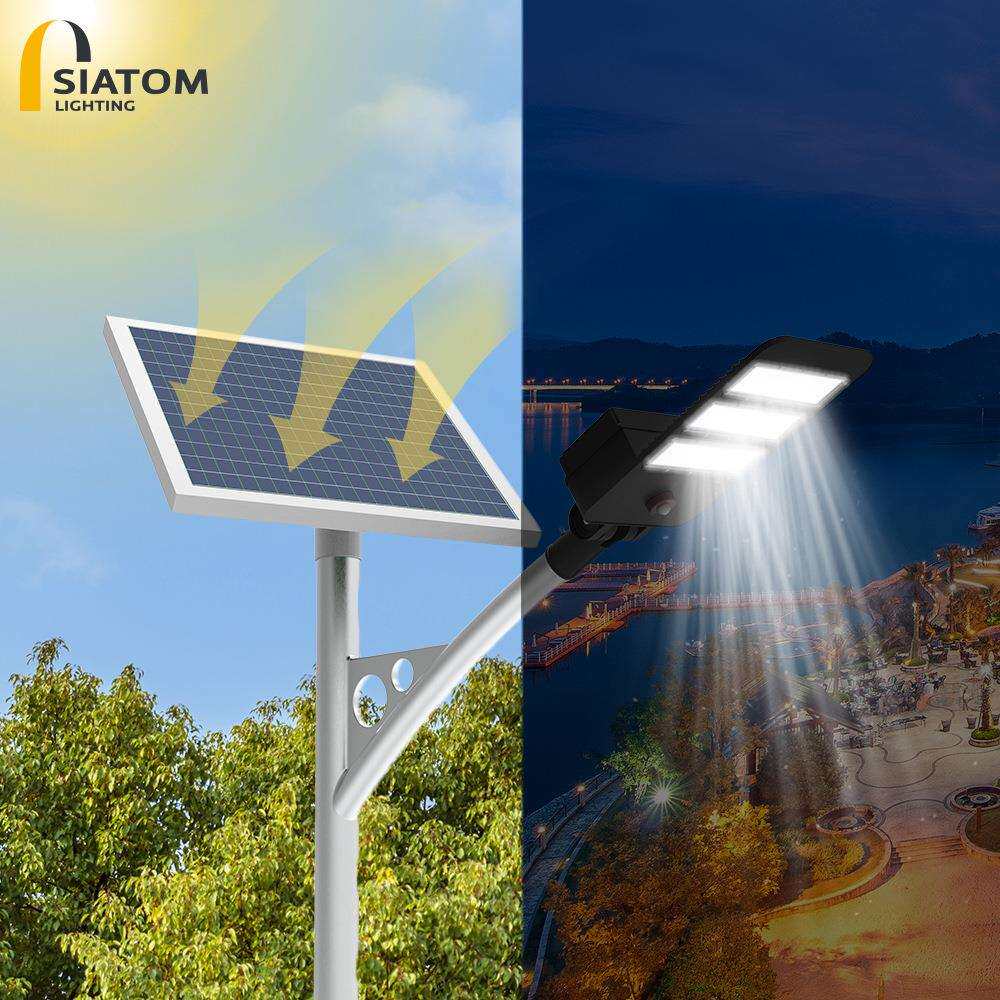 太阳能路灯户外灯6米5米新农村超亮大功率led路灯庭院灯全套带杆