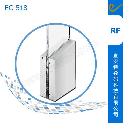 EAS射2频市超器防盗门水晶透明防盗8EC-518.MHZ收发一体报警系统