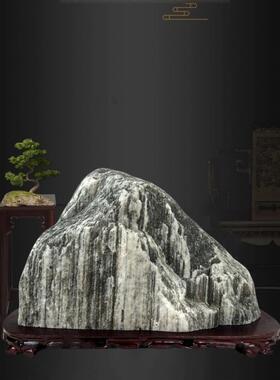 天然原石修补角背石观赏石办公室奇石假山室内外都敢用泰山石作装