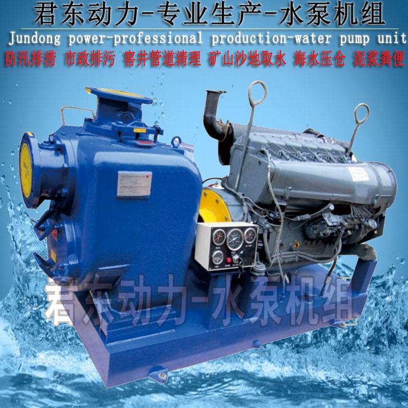 柴油强自吸污水泥浆泵海水压仓泵管道疏通泵化工业输送废水杂质