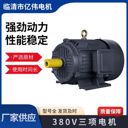电机厂家直供YE2YE3系列15/22千瓦配套减速三相异步电机