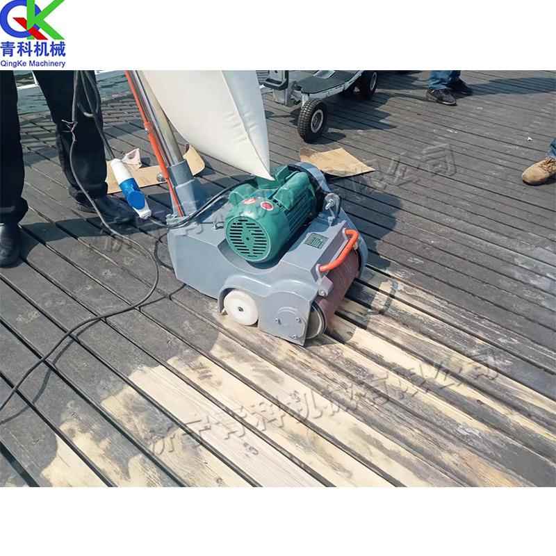 手推体育场地砂篮光机qk-dmj45小型木地板打磨抛光机学校打球场磨