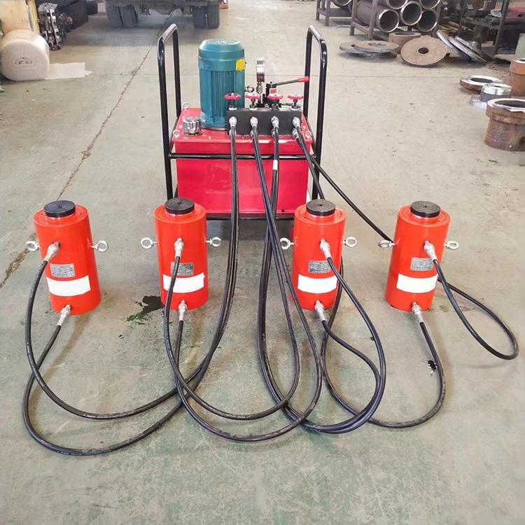 50T小型自动液压夹紧器液压扳手电动液压拆装工具板换式换热器