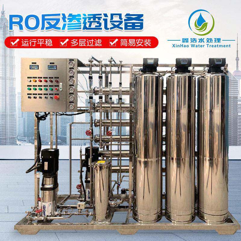 工业双级反渗透设备0.5吨1吨水处理纯水机车用尿素超纯水净水器