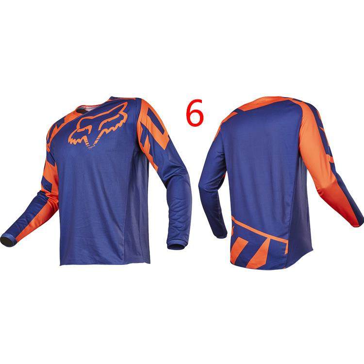 正品山摩托车速越野轮降滑运动休闲长袖T恤 持透气速干骑行 地支