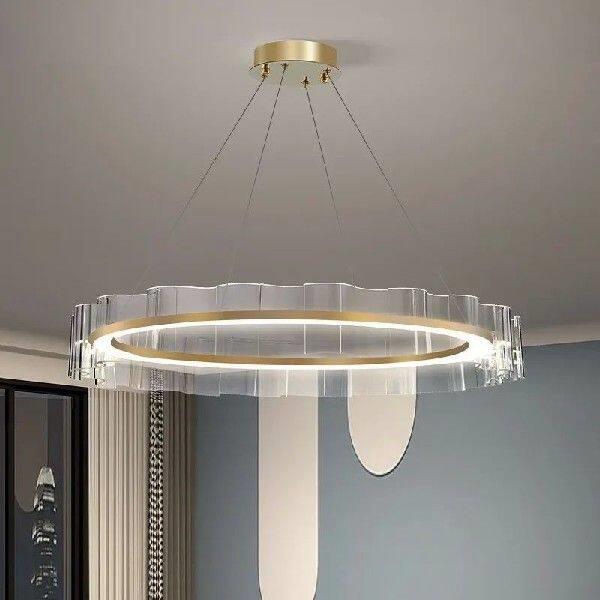 Luxury Led Chandeliers Modern Light Living Room Chandelier - 实物图