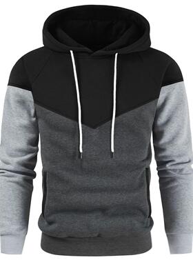 男连帽运动衫Men loose casual pullover youth hooded sweatshir