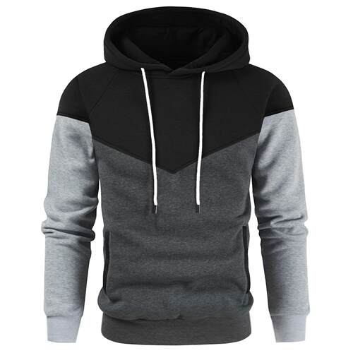 男连帽运动衫Men loose casual pullover youth hooded sweatshir