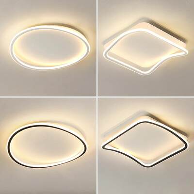 灯具led吸顶灯创意温馨浪漫北欧房间灯简约现代创意主卧室灯饰