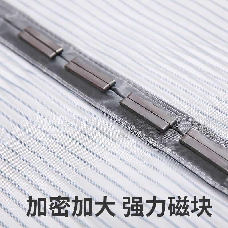 金刚网侧开门帘夏季防蚊门帘窗帘魔术贴加密磁块猫抓不破厂家直销
