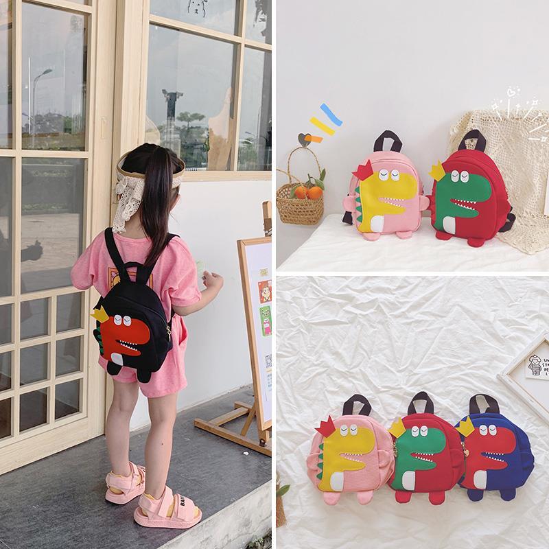 儿童双肩包女童包包女幼儿园书包恐龙男孩小宝宝背包卡通韩版可爱