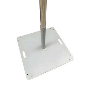 户外5米铁板道旗广告旗杆不锈钢道旗旗杆广告宣传旗杆加重铁板