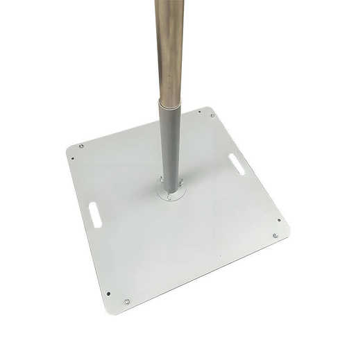 户外5米铁板道旗广告旗杆不锈钢道旗旗杆广告宣传旗杆加重铁板