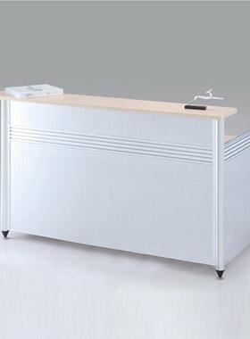 京公家具台新北款无品牌/白色烤漆前台公司接待台办公台收银台办