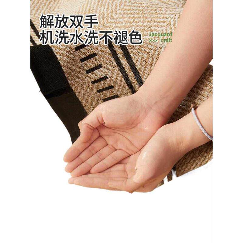 高级感沙发垫四季通用2025新款夏季三座一贵妃防滑皮沙发坐垫套罩