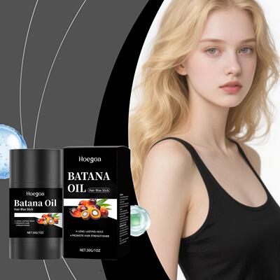 HOEGOA Batana Hair Wax Stick - Portable Styling, Frizz Contr