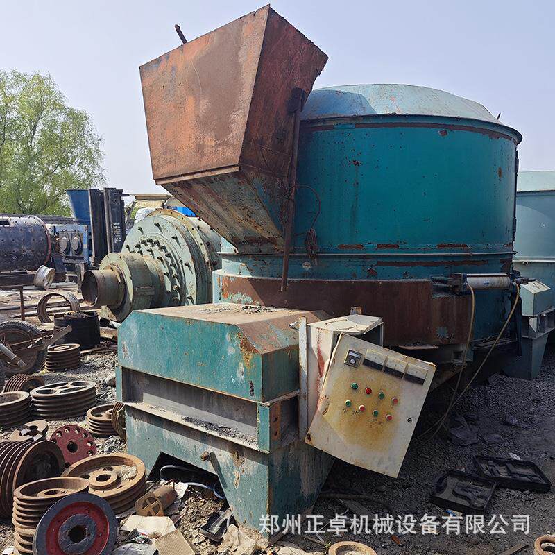 处理一台南昌海源产1200型二手轮碾搅拌机 电加热行星式搅拌设备