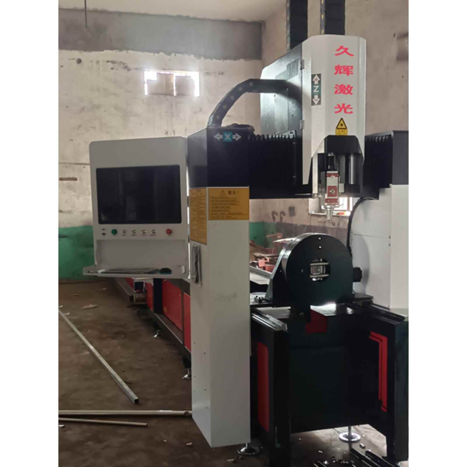 激光切割机金属管材切割管材工具相贯线光纤全自动大型激光管材切