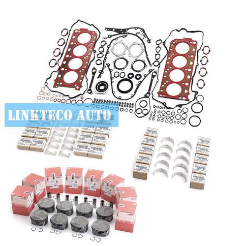 Engine Overhaul Pistons Gasket Kit适用Porsche Panamera 4.8L