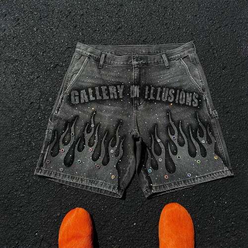 T 64317 Japanese Style Washed Denim Pants 日系水洗牛仔裤