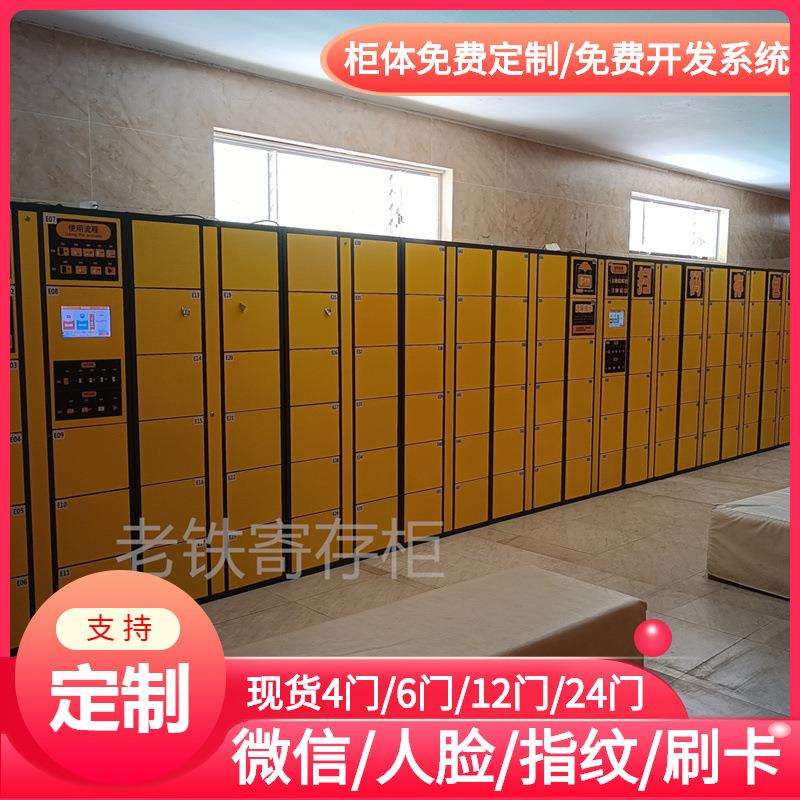 智能指纹识别储物柜/职员工文件文档存取柜/铁皮不锈钢资料流转柜