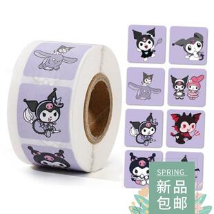kuromi roll stickers girl贴纸 sticker boy cinnamoroll sanrio